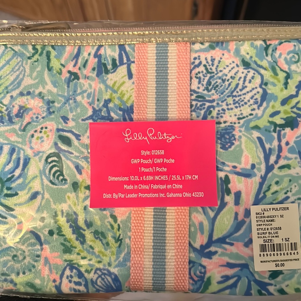 NIP Lilly Pulitzer GWP Pouch